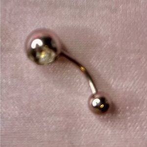 Silver Belly Button Ring 1 for $6 or 3 for $15